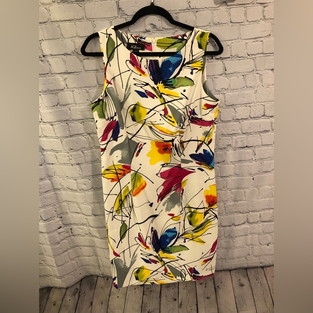 AGB sleeveless dress size 12